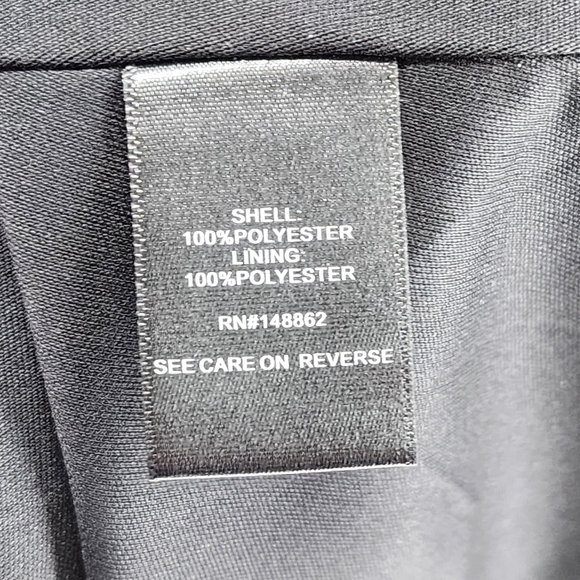 Torrid Women's Black Star Chiffon Ruffle Midi Dress - Picture 6 of 6